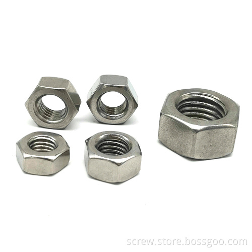 M8 Stainless Steel Allen Key Steel Hex Nuts